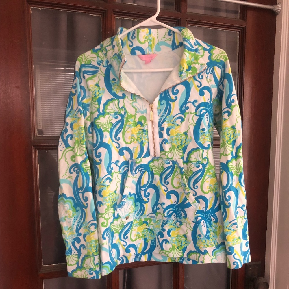 Lilly Pulitzer popover sweatshirt